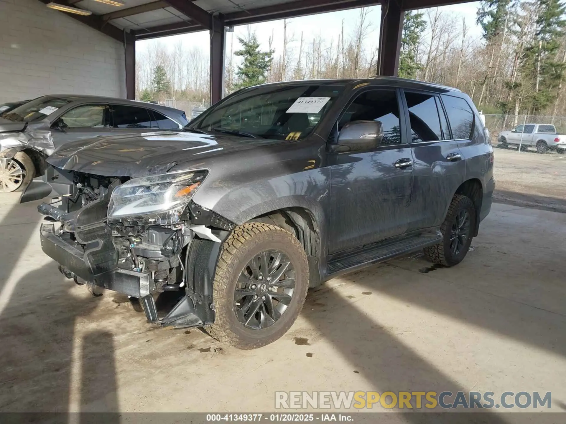 2 Photograph of a damaged car JTJAM7BX9P5349728 LEXUS GX 460 2023