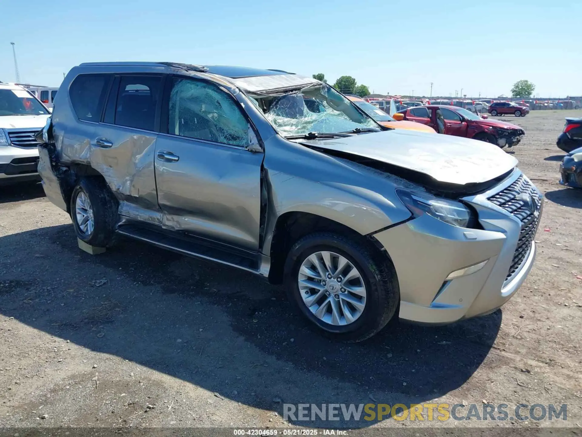 1 Фотография поврежденного автомобиля JTJAM7BX9P5355304 LEXUS GX 460 2023