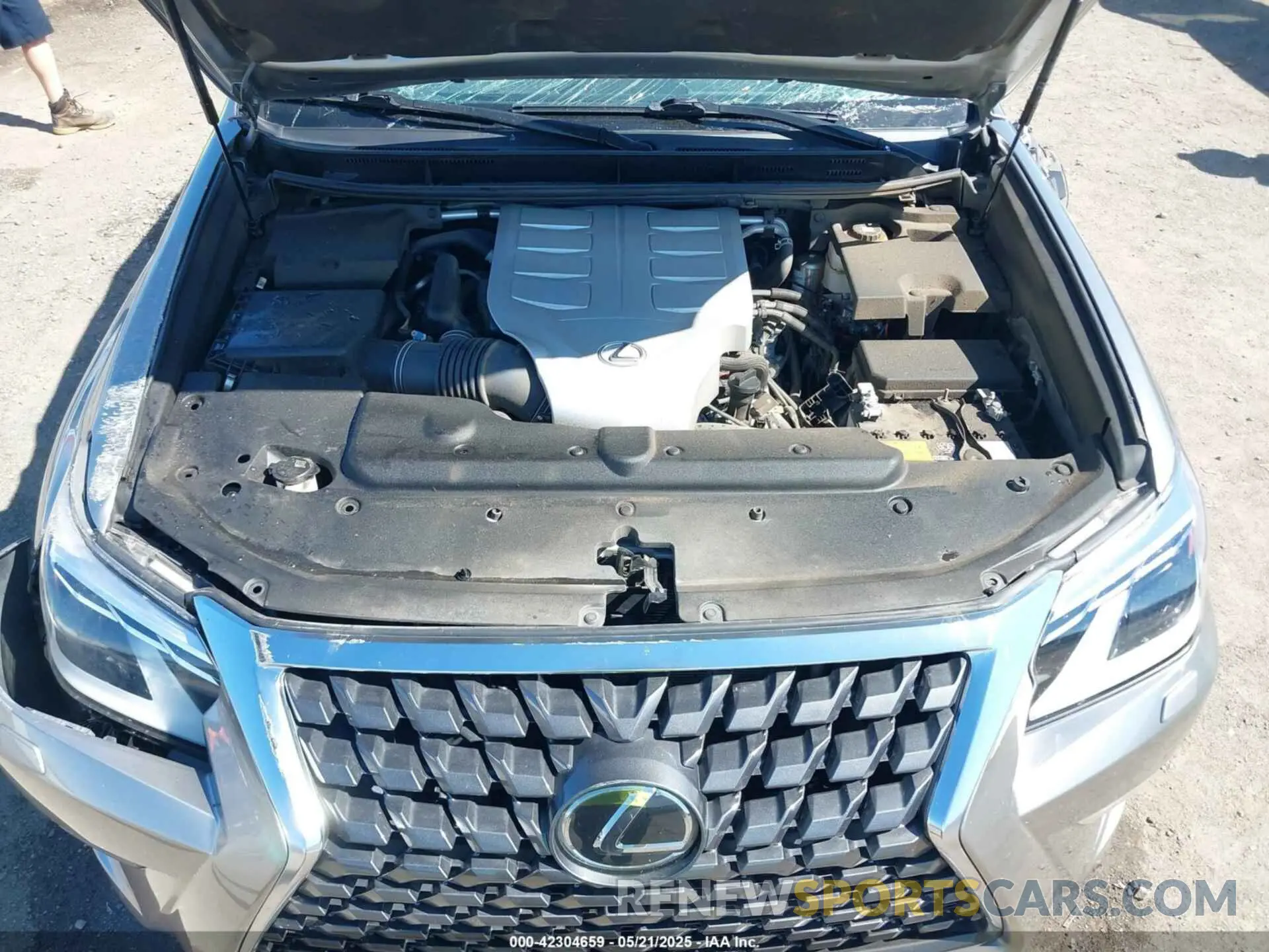 10 Фотография поврежденного автомобиля JTJAM7BX9P5355304 LEXUS GX 460 2023