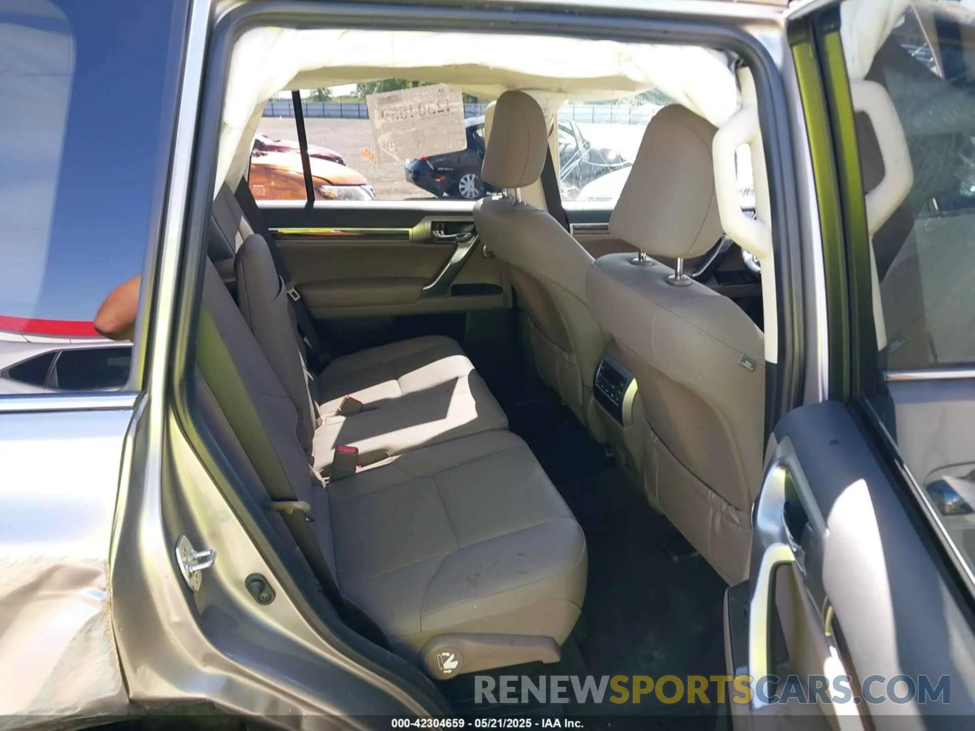 8 Фотография поврежденного автомобиля JTJAM7BX9P5355304 LEXUS GX 460 2023