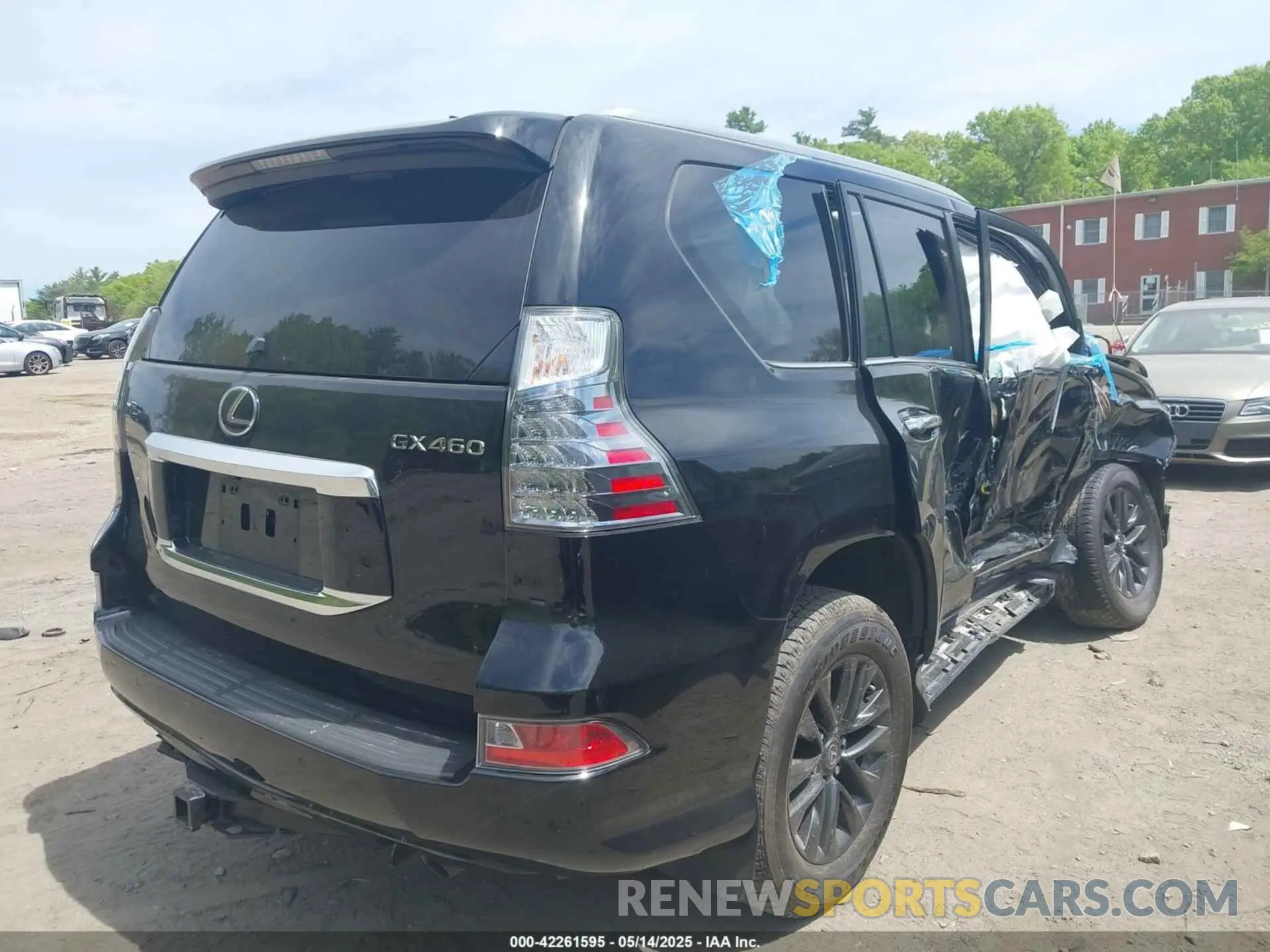 4 Фотография поврежденного автомобиля JTJAM7BXXP5370510 LEXUS GX 460 2023