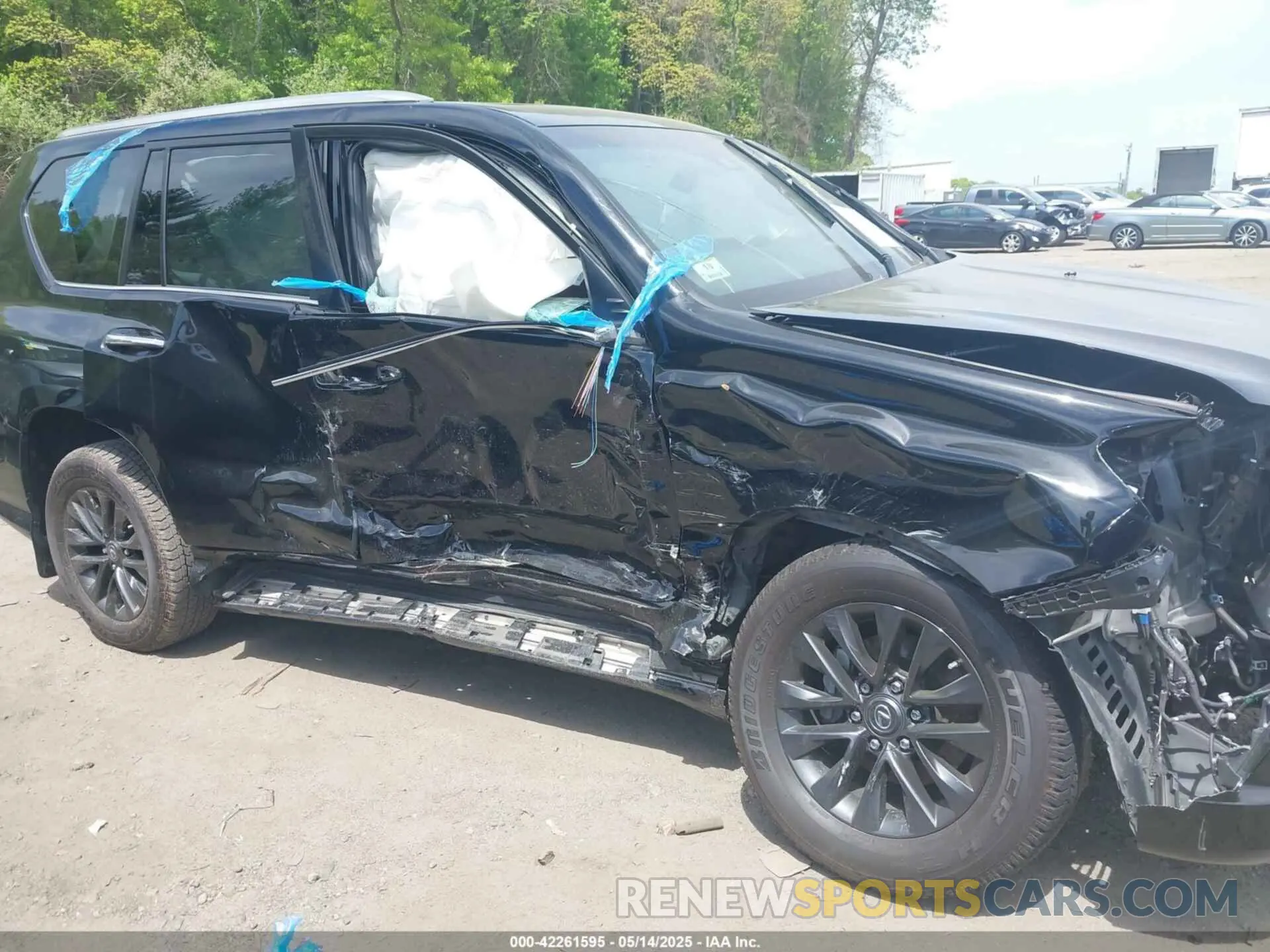 6 Фотография поврежденного автомобиля JTJAM7BXXP5370510 LEXUS GX 460 2023