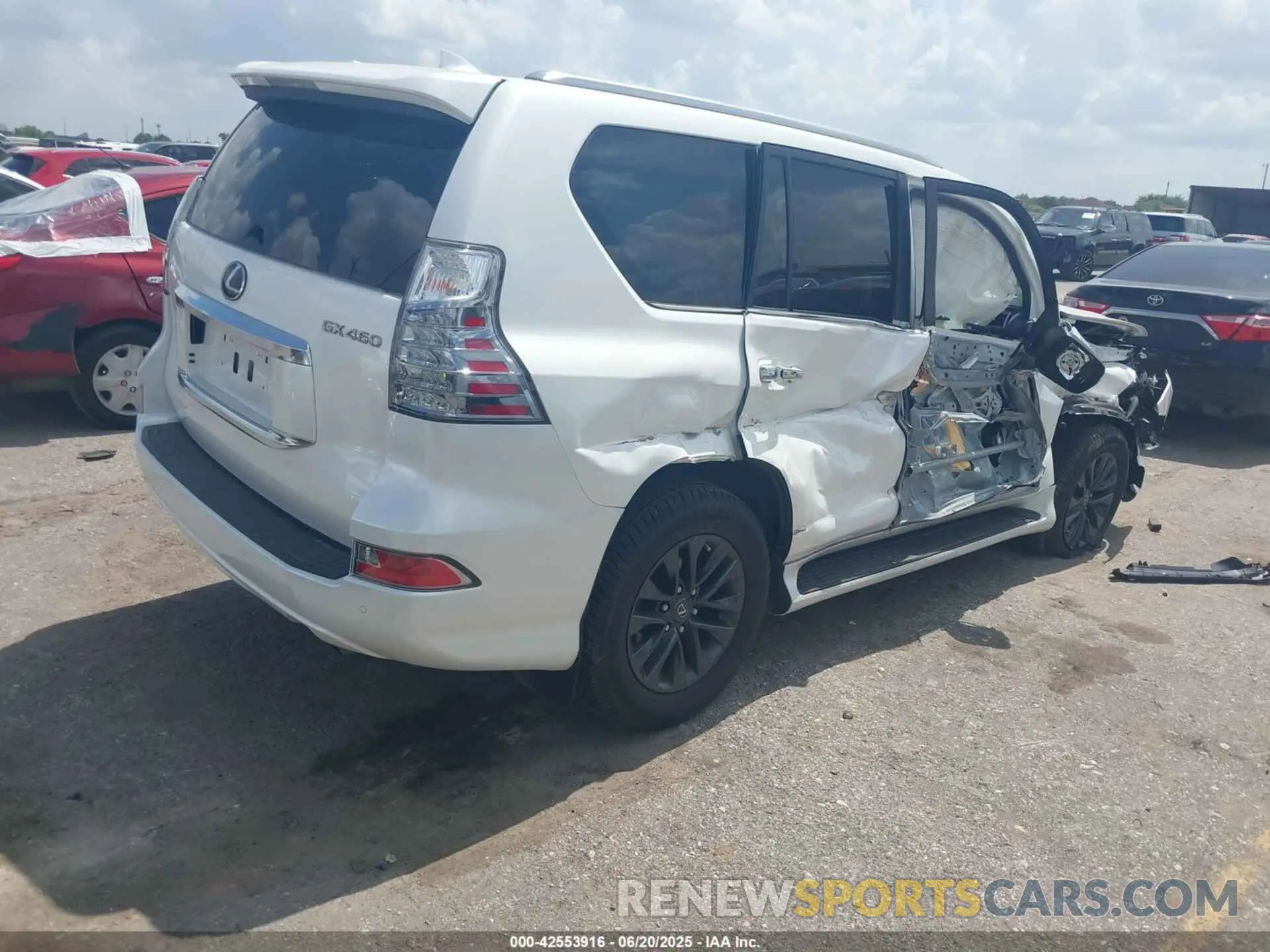 4 Photograph of a damaged car JTJAM7BXXP5382057 LEXUS GX 460 2023