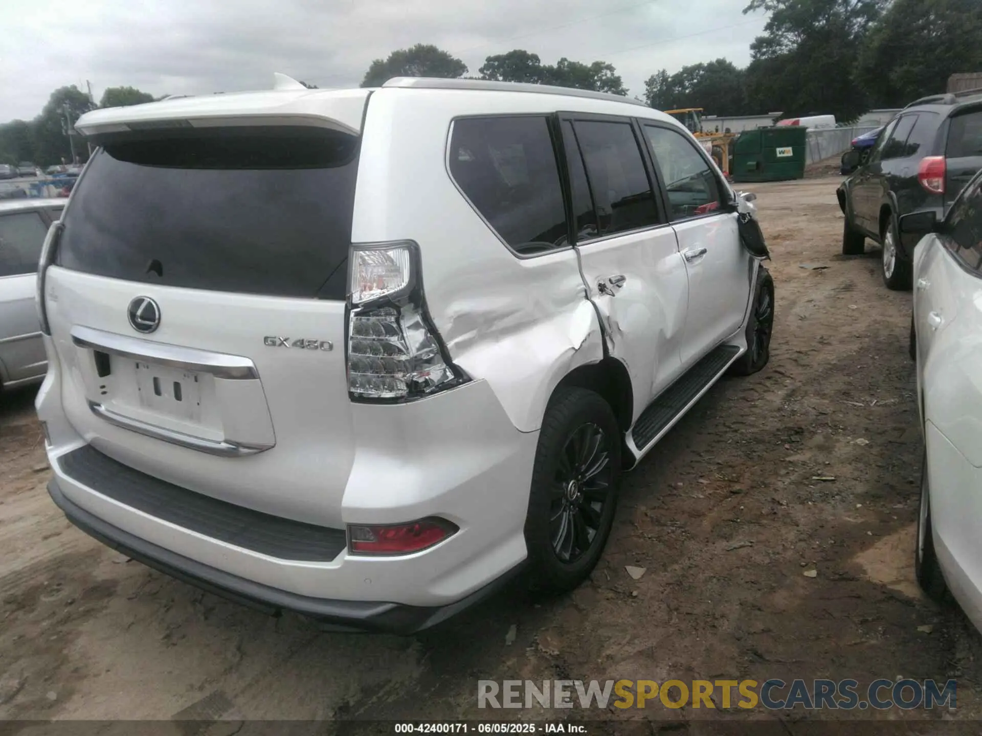 4 Фотография поврежденного автомобиля JTJGM7BX6P5340818 LEXUS GX 460 2023