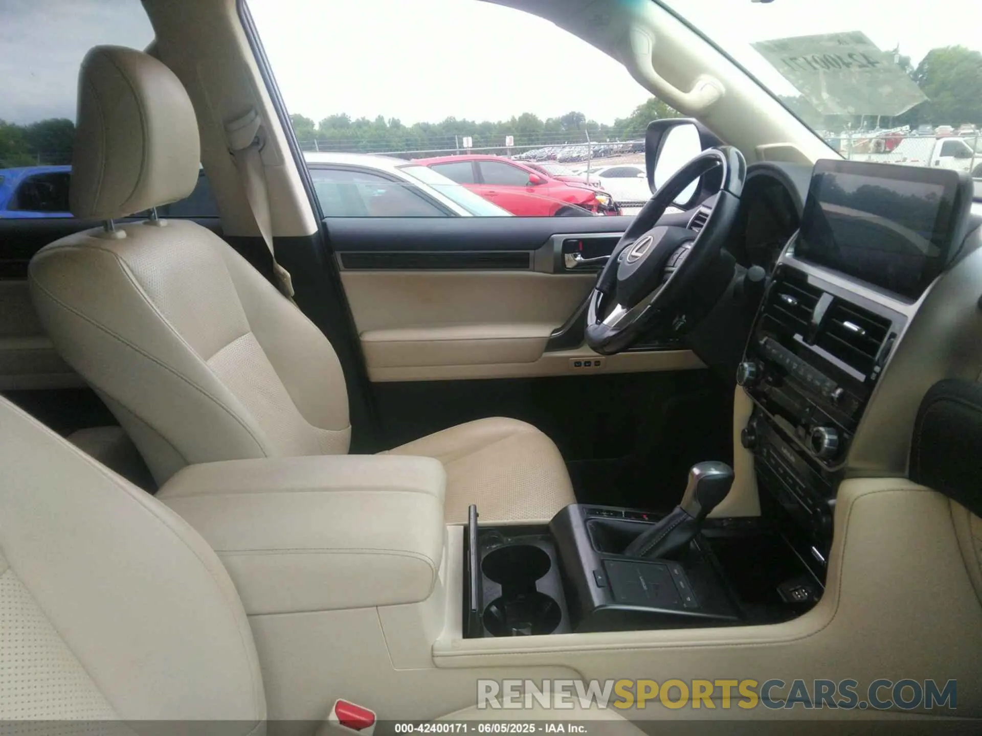 5 Фотография поврежденного автомобиля JTJGM7BX6P5340818 LEXUS GX 460 2023