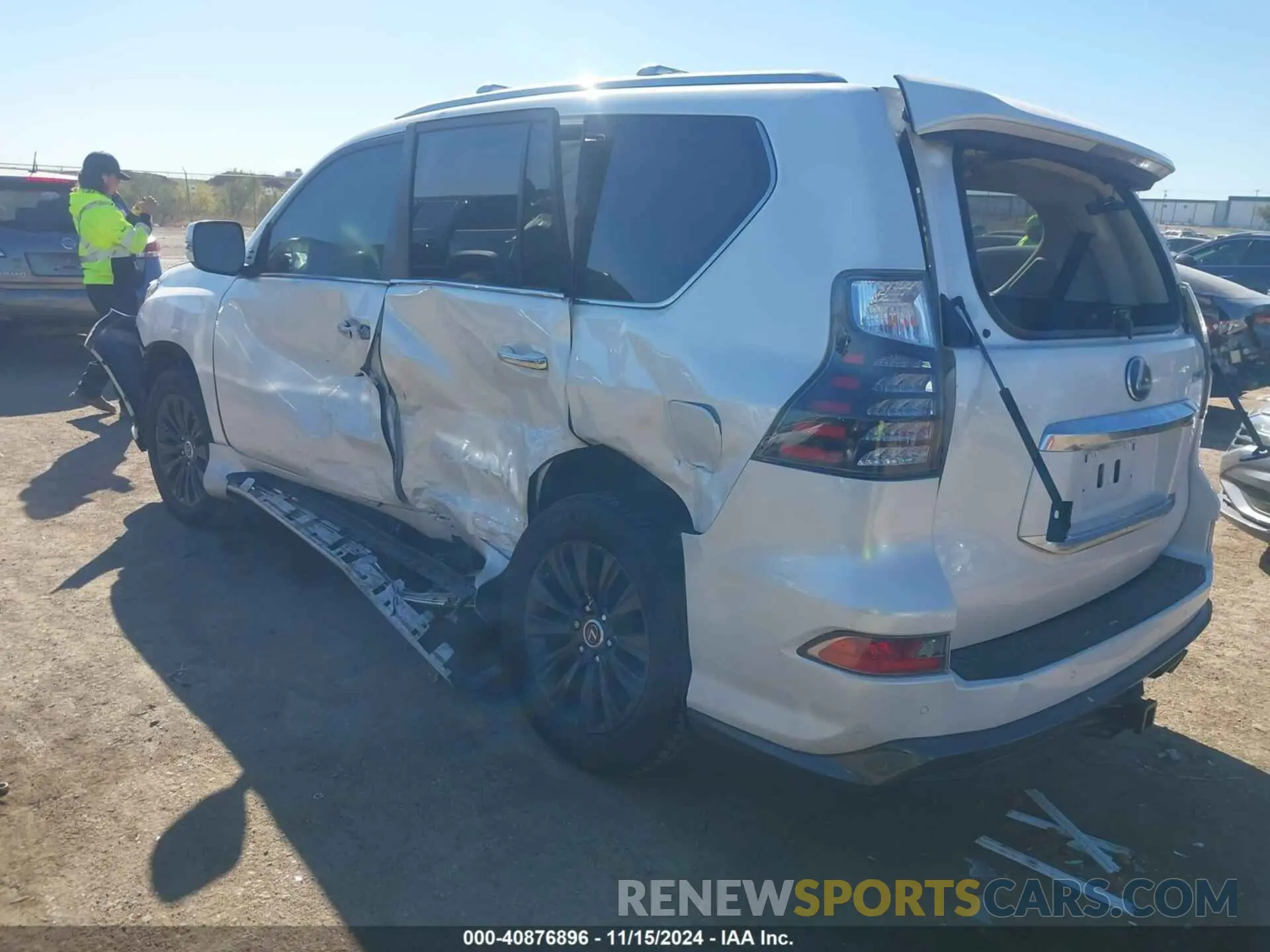 3 Photograph of a damaged car JTJGM7BX6P5360468 LEXUS GX 460 2023
