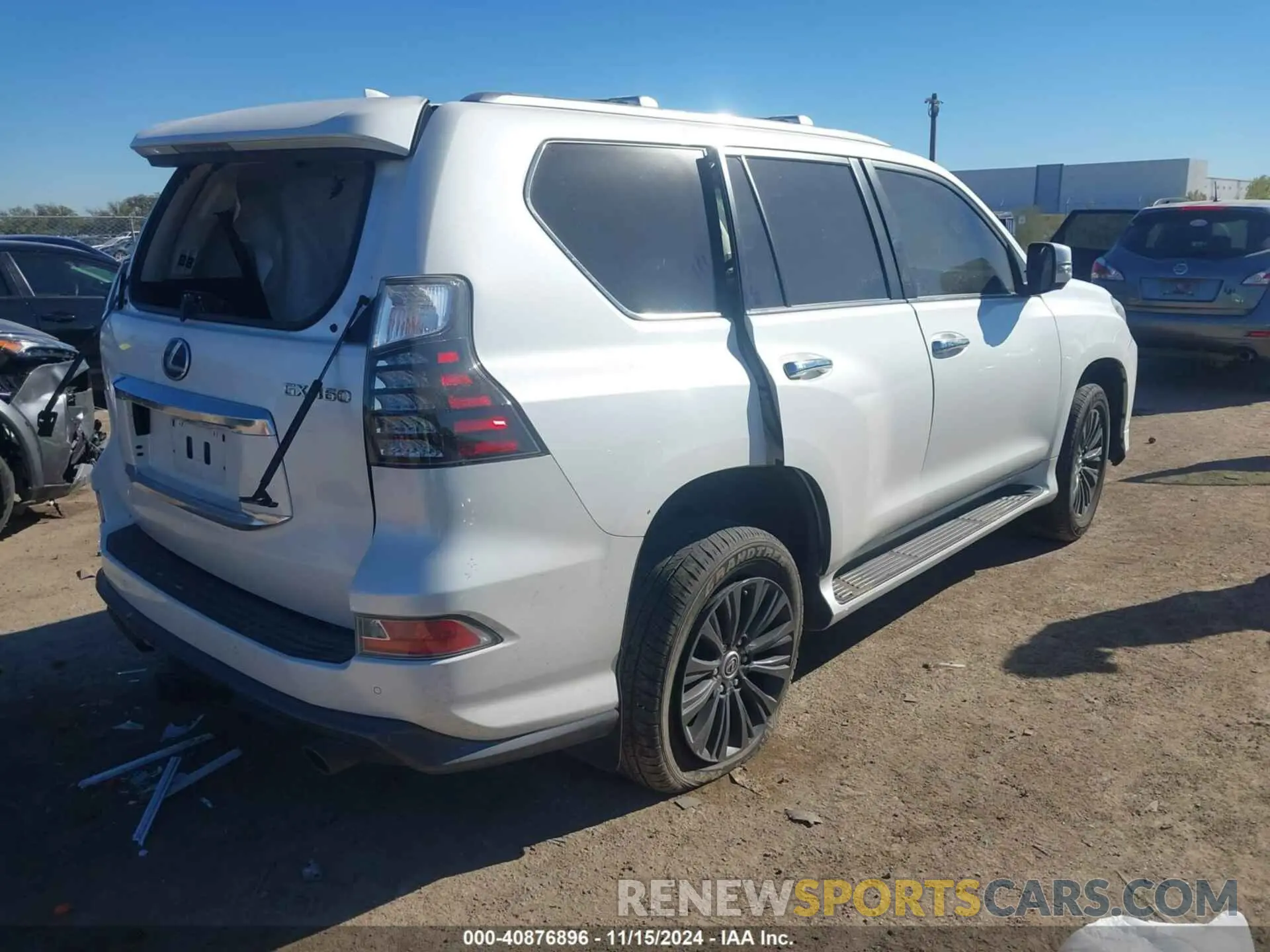 4 Photograph of a damaged car JTJGM7BX6P5360468 LEXUS GX 460 2023