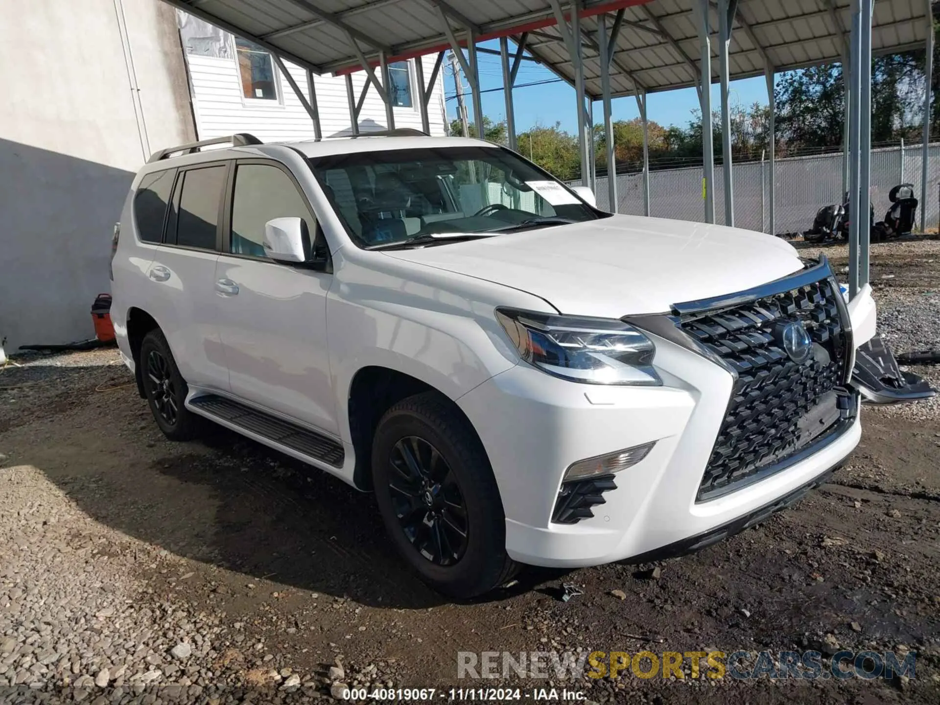 1 Photograph of a damaged car JTJSM7BX6P5348265 LEXUS GX 460 2023