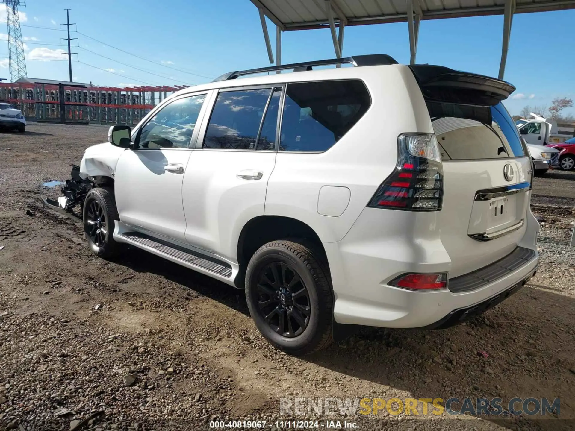 3 Photograph of a damaged car JTJSM7BX6P5348265 LEXUS GX 460 2023