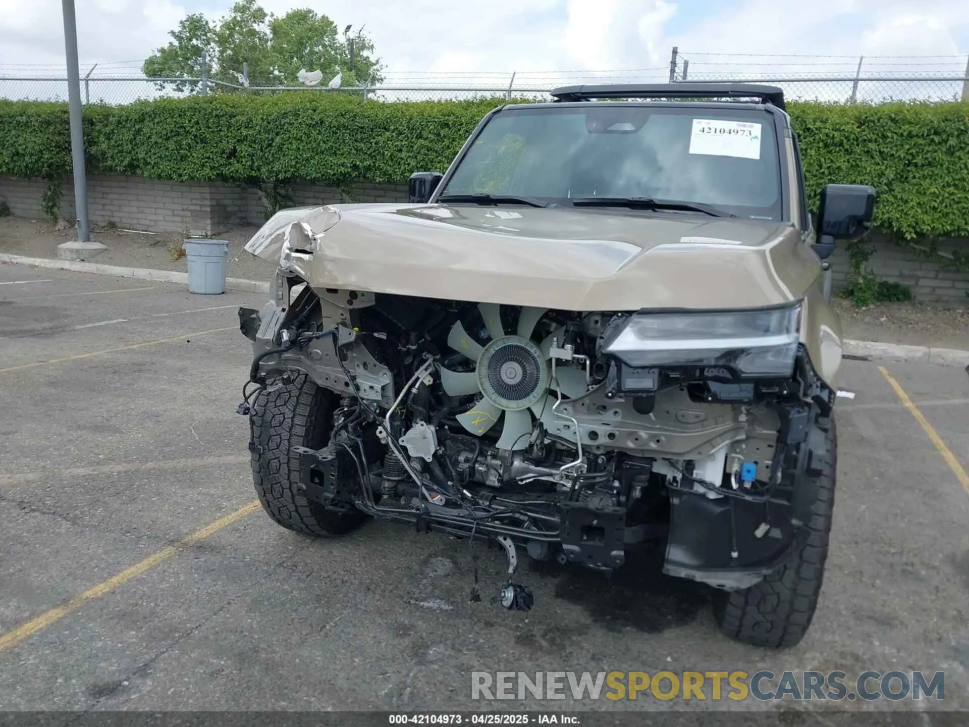 13 Фотография поврежденного автомобиля JTJTBCDX3R5022345 LEXUS GX 550 2024