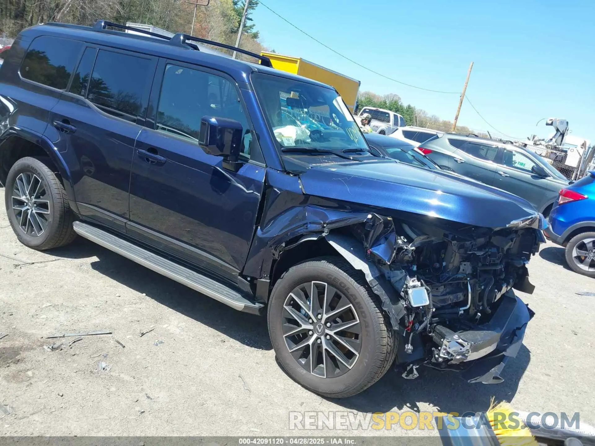 1 Photograph of a damaged car JTJTBCDX6R5027684 LEXUS GX 550 2024