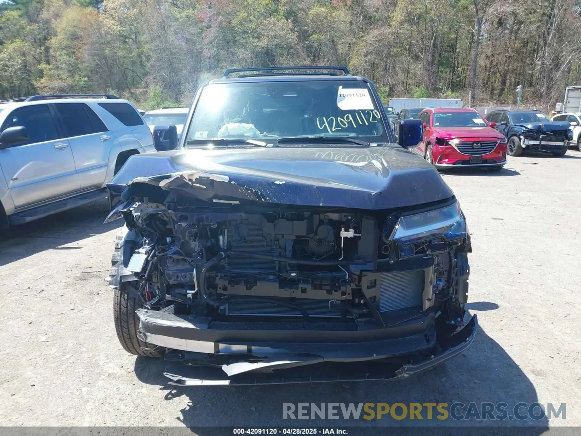 12 Photograph of a damaged car JTJTBCDX6R5027684 LEXUS GX 550 2024