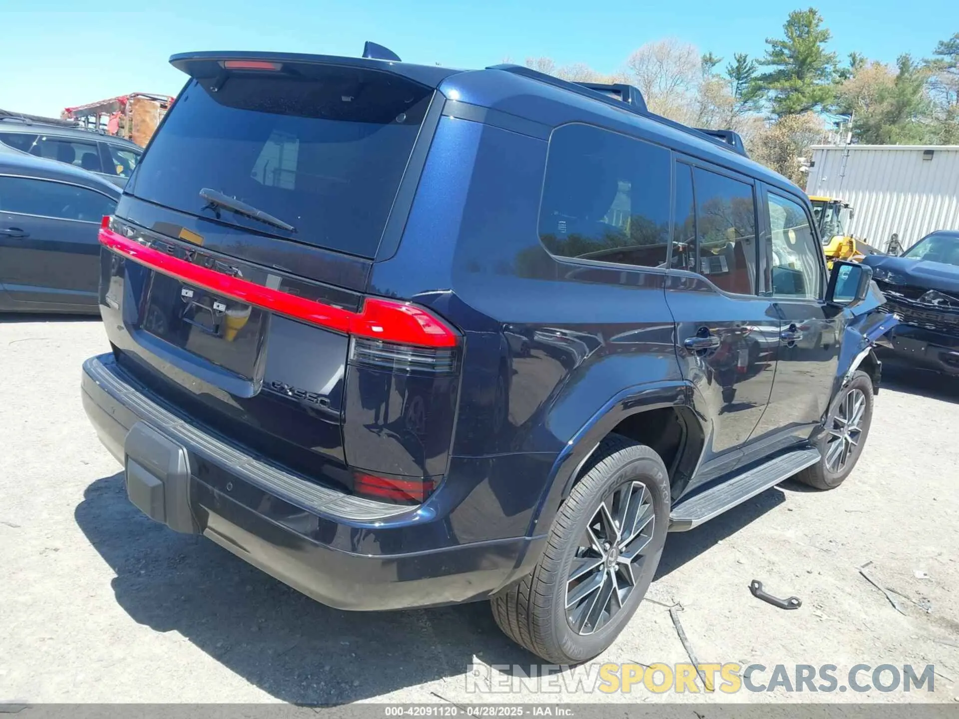 4 Photograph of a damaged car JTJTBCDX6R5027684 LEXUS GX 550 2024