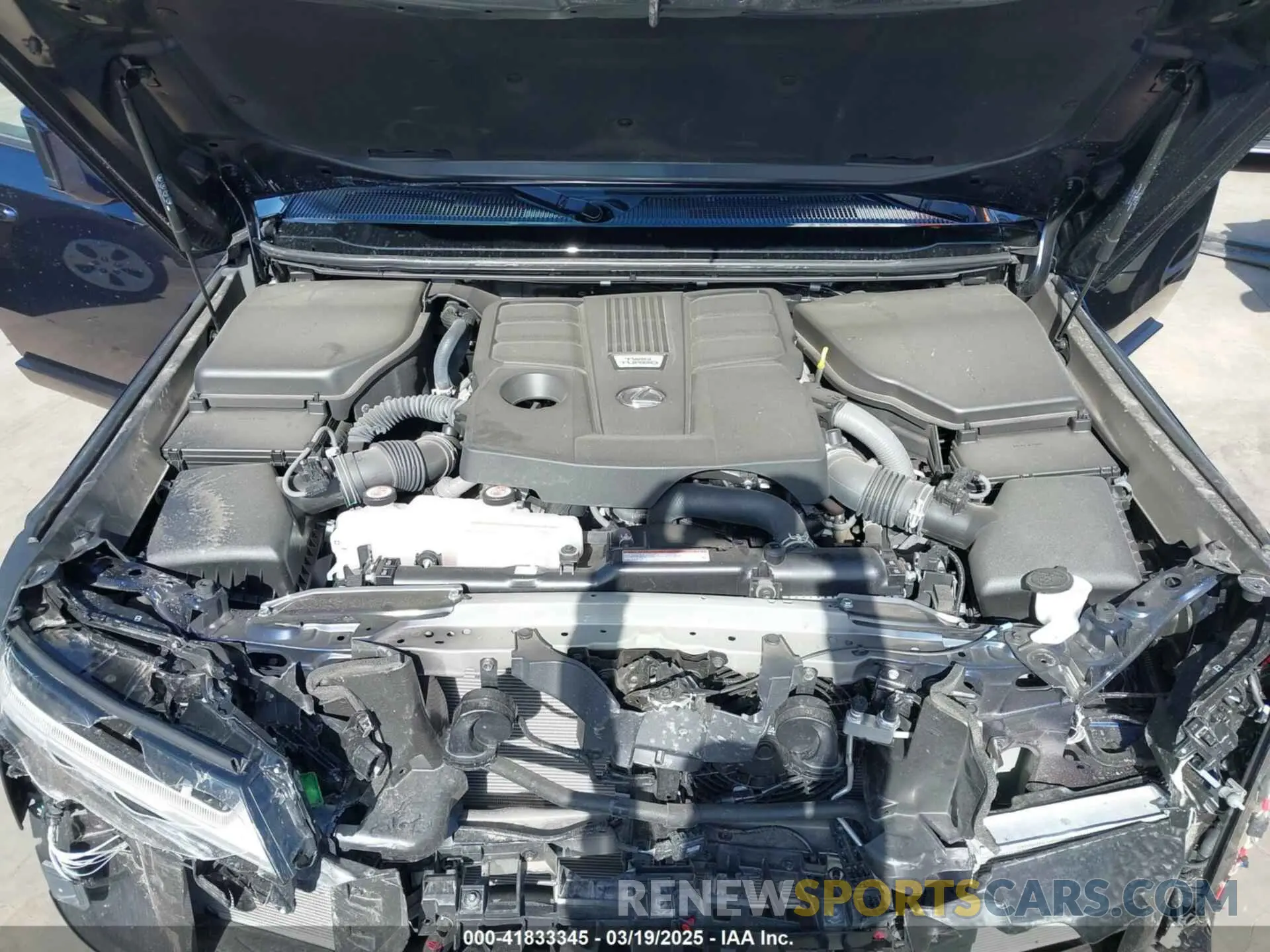 10 Фотография поврежденного автомобиля JTJVBCDX7R5009977 LEXUS GX 550 2024