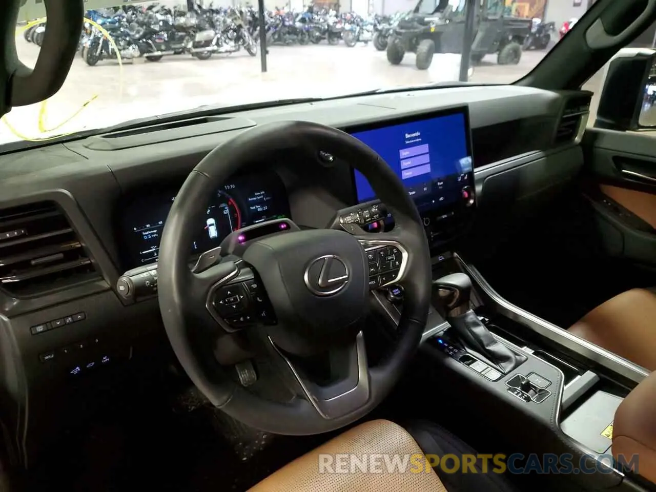 6 Фотография поврежденного автомобиля JTJVBCDX6R5022512 LEXUS GX 550 LUX 2024