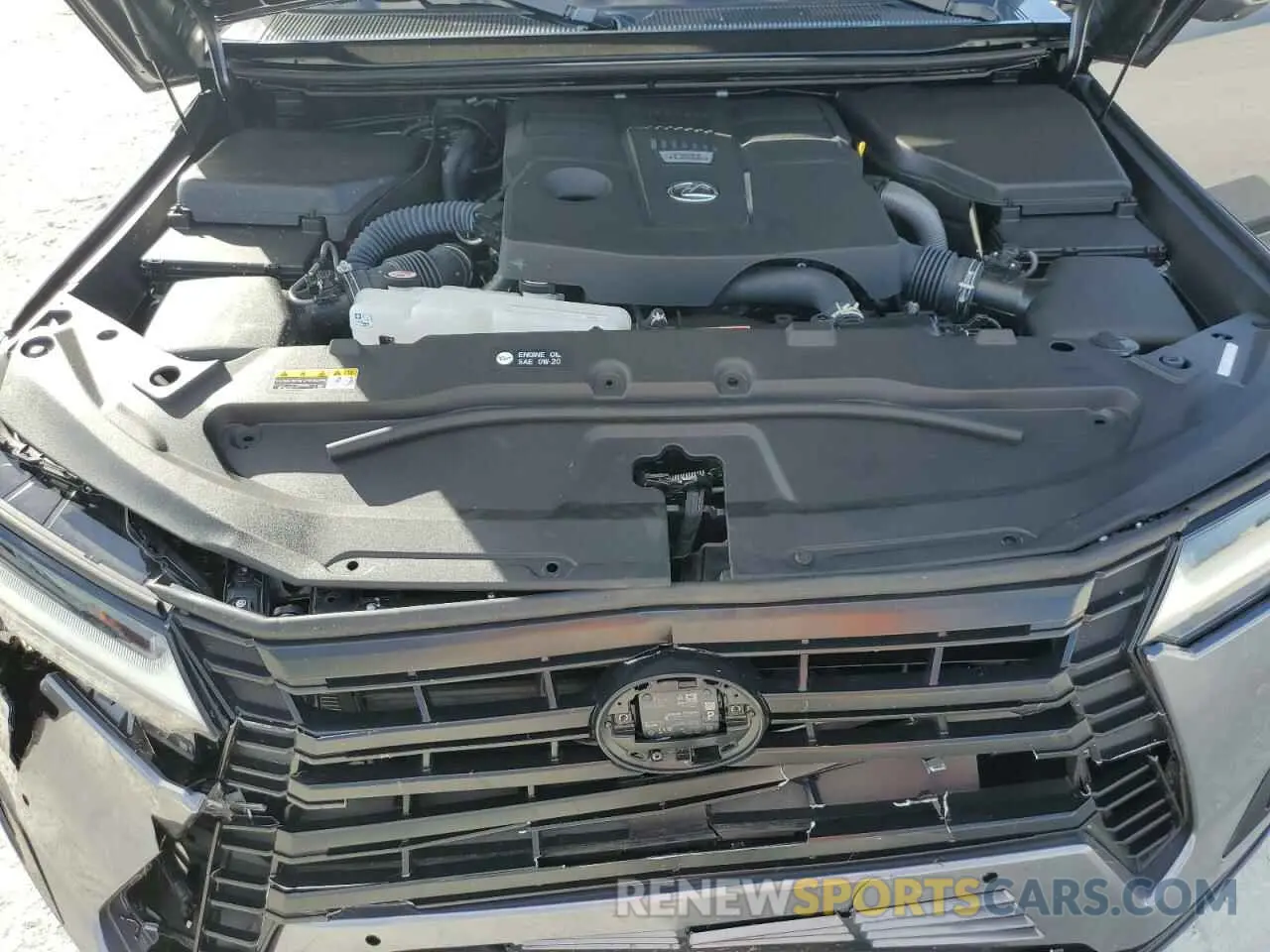 12 Фотография поврежденного автомобиля JTJVBCDX7R5007906 LEXUS GX 550 LUX 2024