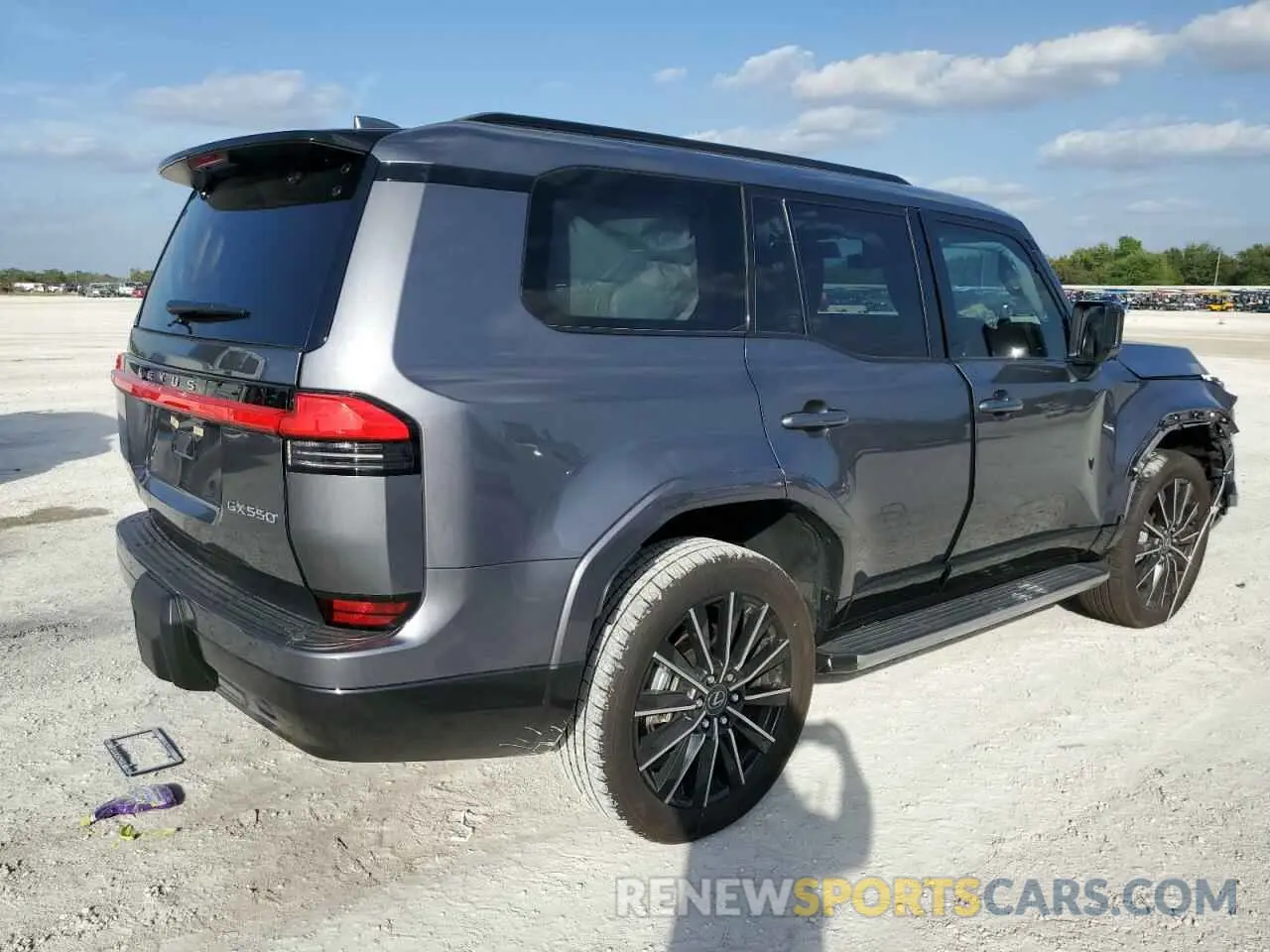 3 Фотография поврежденного автомобиля JTJVBCDX7R5007906 LEXUS GX 550 LUX 2024