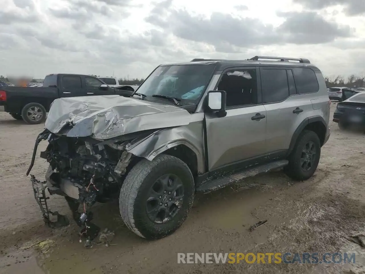 1 Photograph of a damaged car JTJTBCDX3R5019851 LEXUS GX 550 PRE 2024