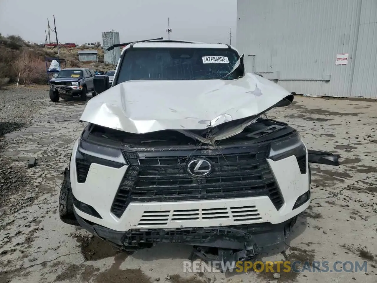 5 Photograph of a damaged car JTJTBCDX5R5016112 LEXUS GX 550 PRE 2024