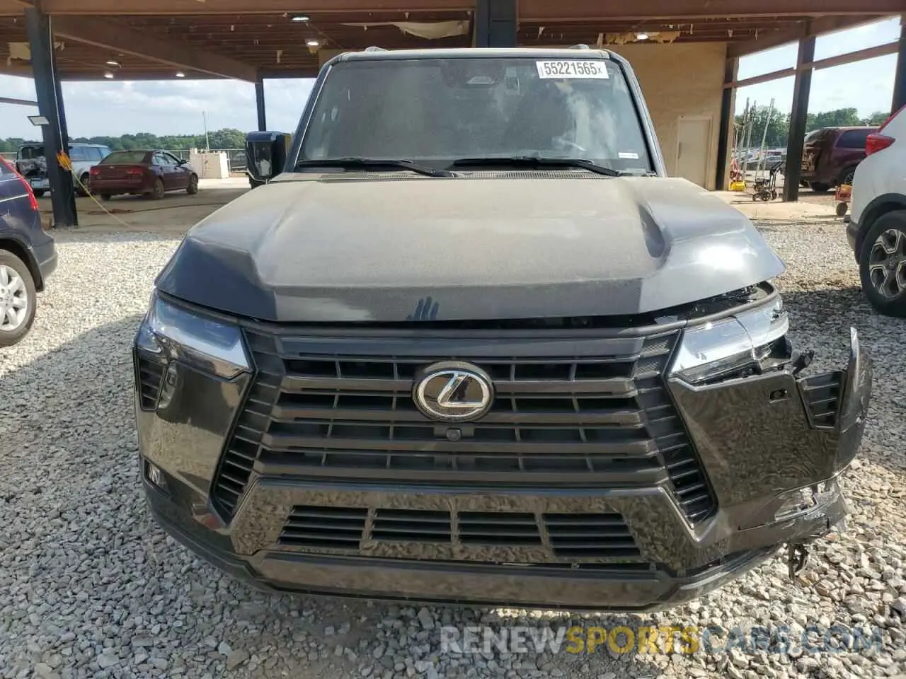 5 Фотография поврежденного автомобиля JTJTBCDX5R5023593 LEXUS GX 550 PRE 2024