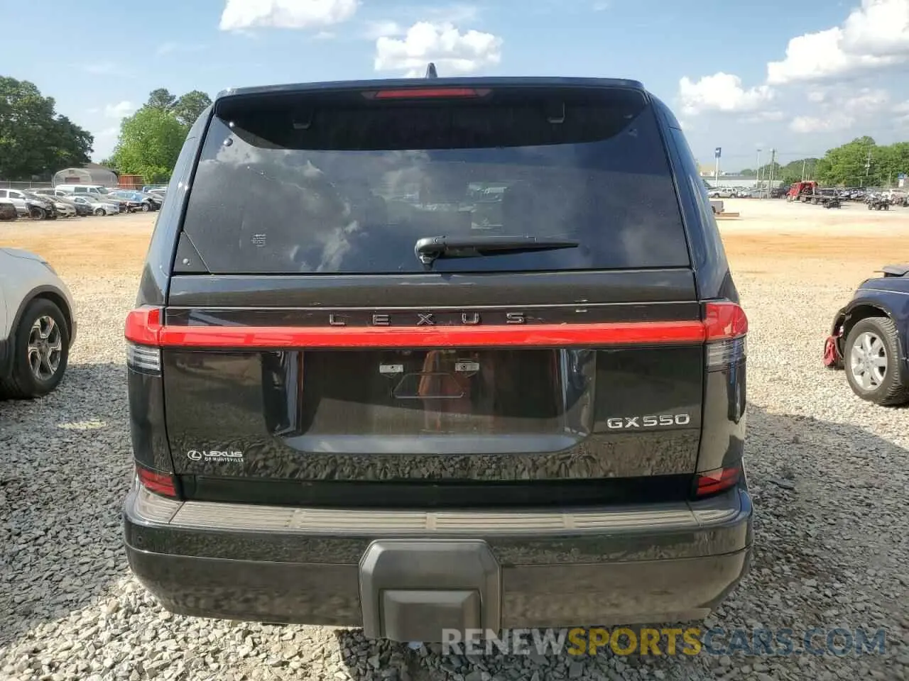 6 Фотография поврежденного автомобиля JTJTBCDX5R5023593 LEXUS GX 550 PRE 2024