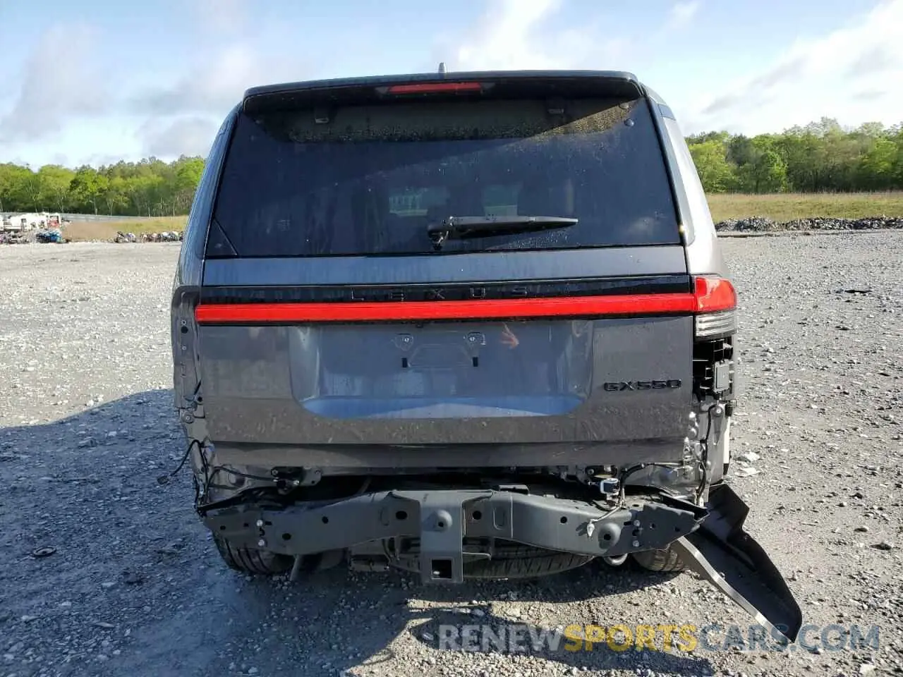 6 Фотография поврежденного автомобиля JTJTBCDX6R5011596 LEXUS GX 550 PRE 2024