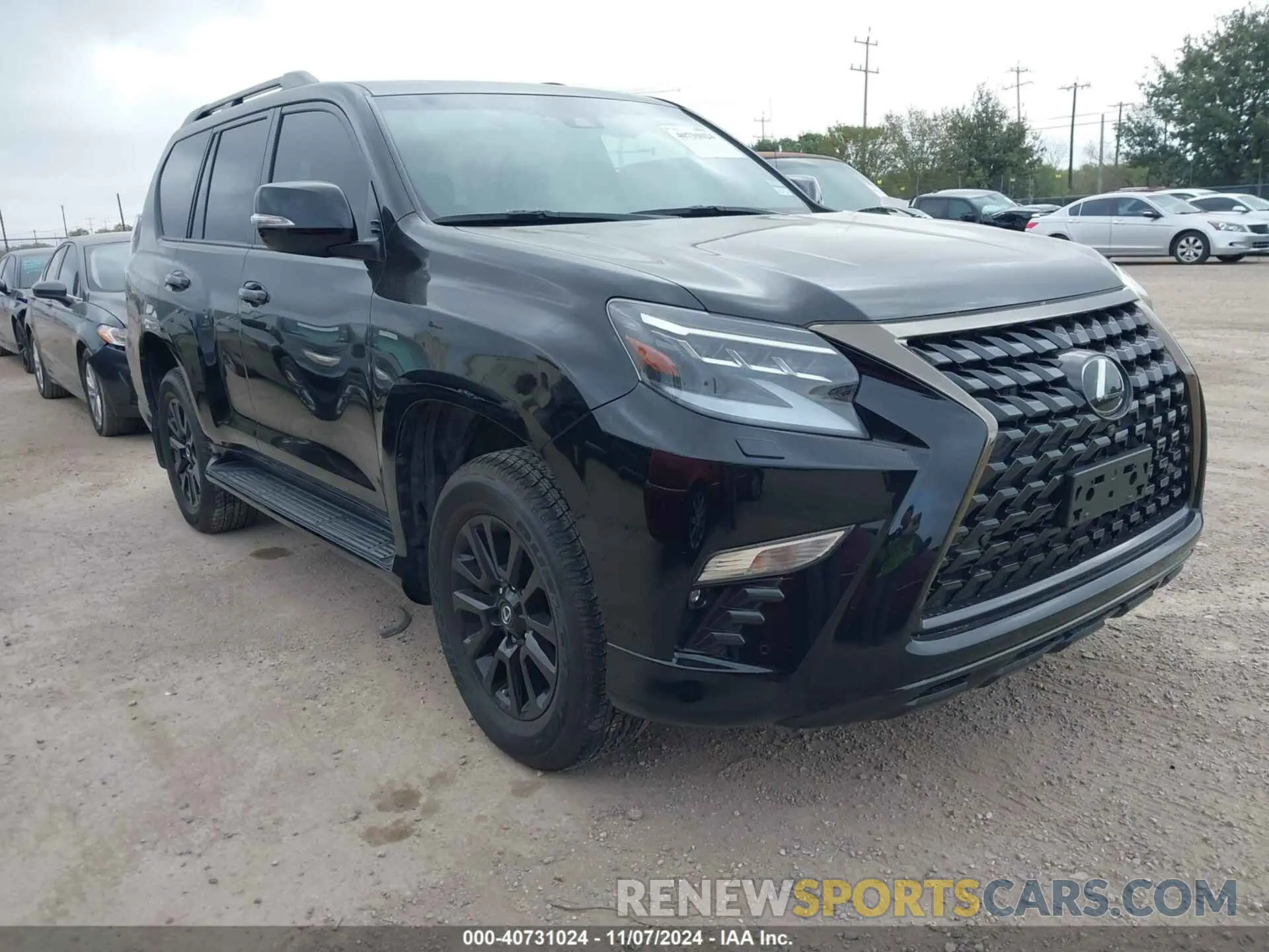 1 Photograph of a damaged car JTJSM7BX2P5348361 LEXUS GX460 2023