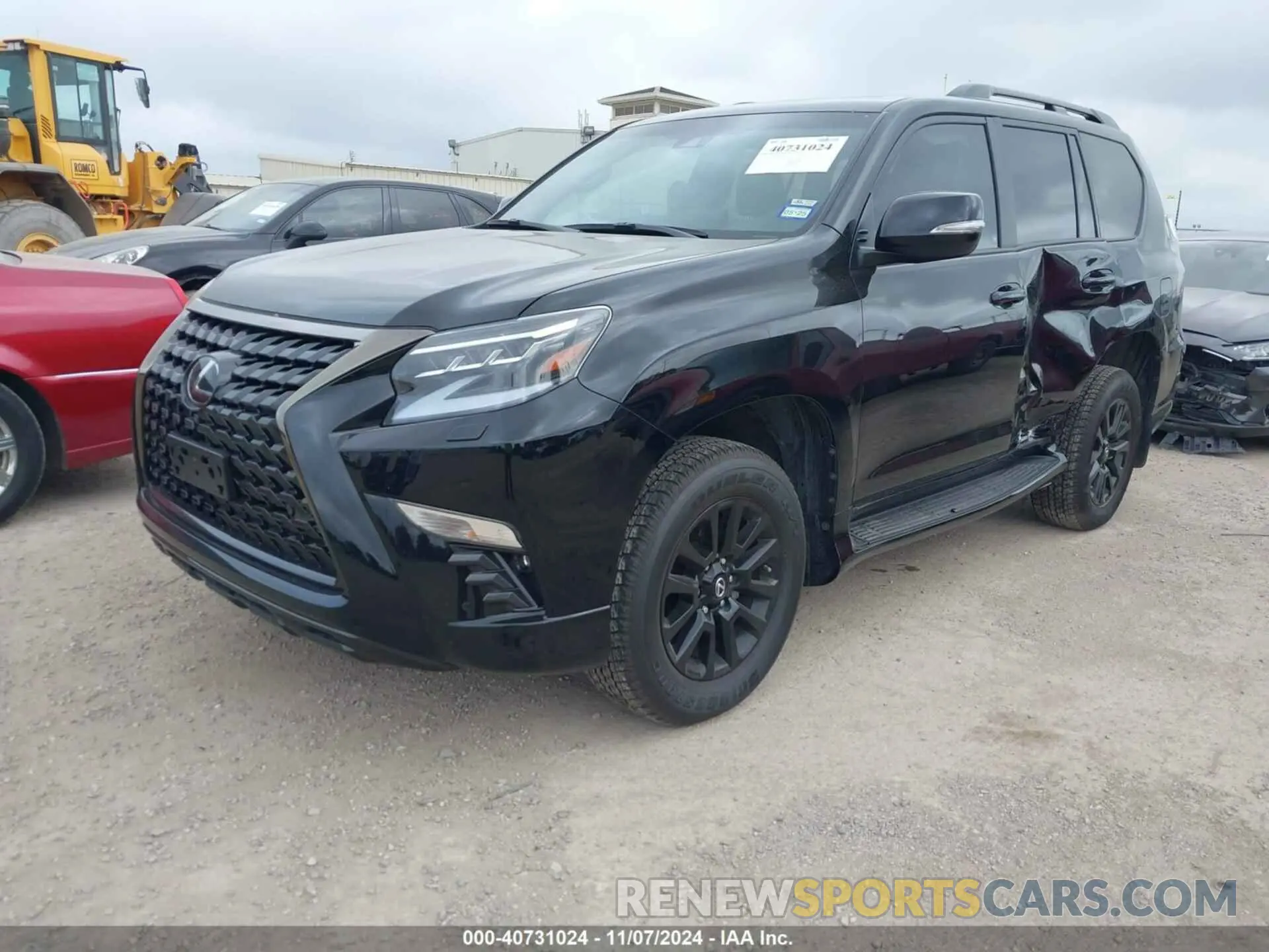 2 Photograph of a damaged car JTJSM7BX2P5348361 LEXUS GX460 2023