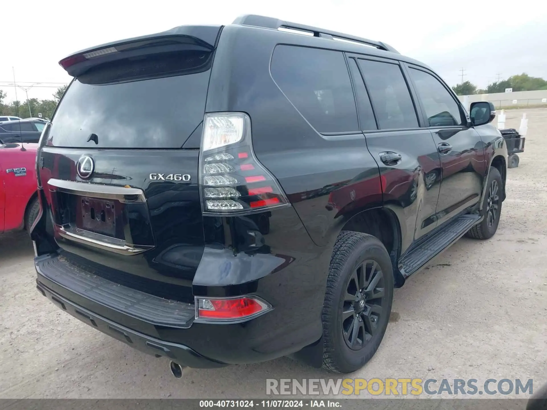 4 Photograph of a damaged car JTJSM7BX2P5348361 LEXUS GX460 2023