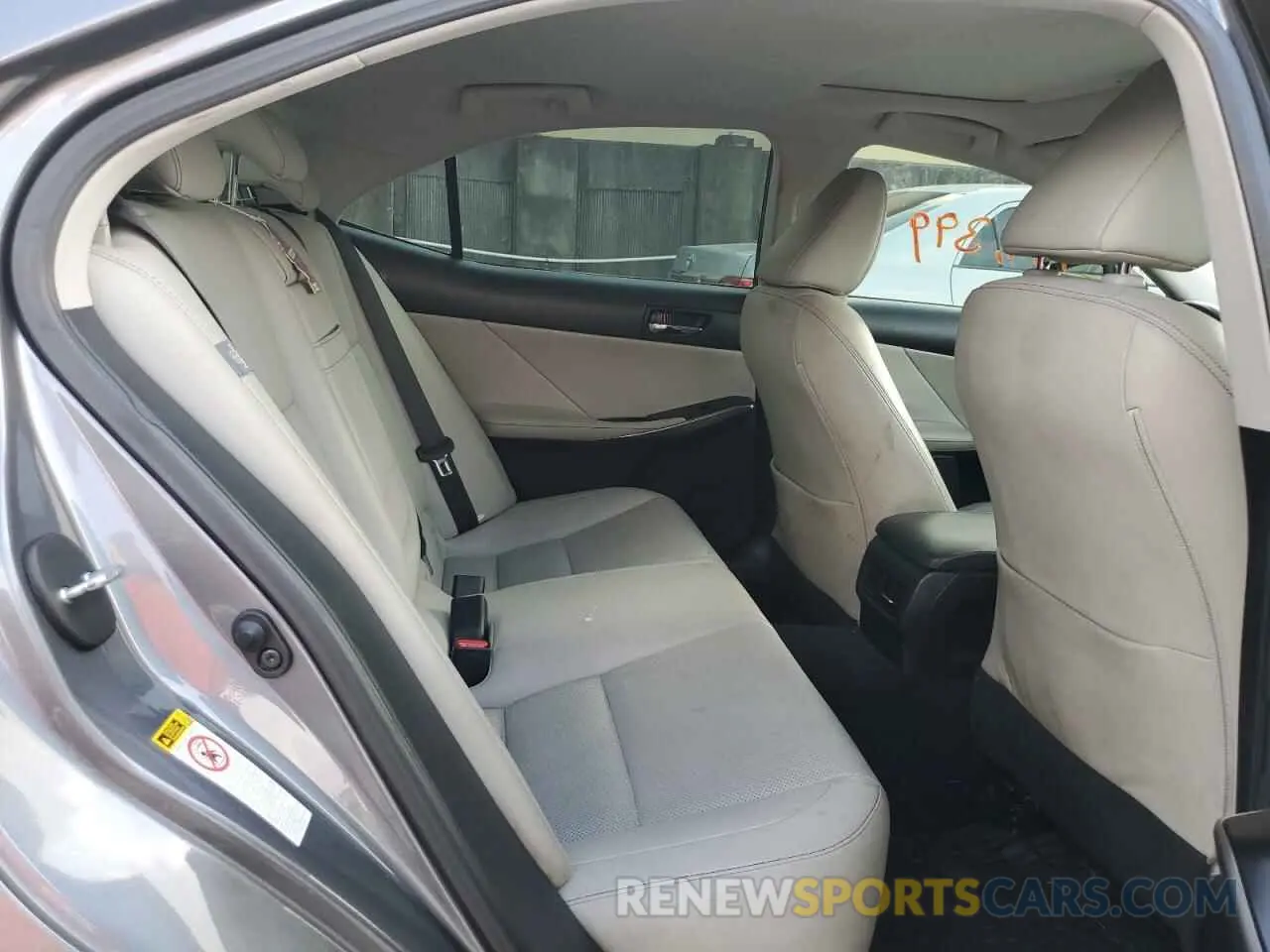 10 Фотография поврежденного автомобиля JTHBE1D24E5004069 LEXUS IS 2014
