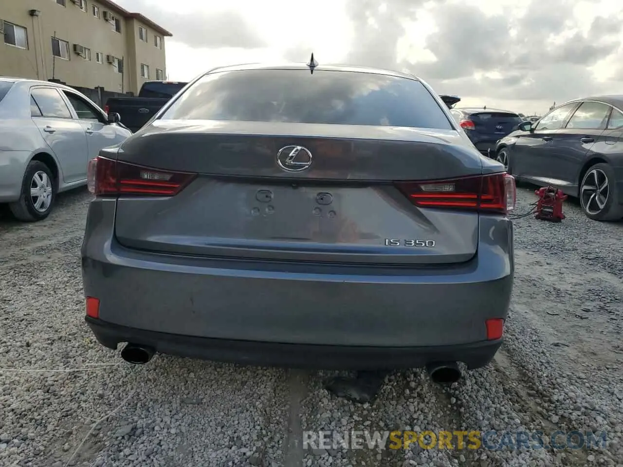 6 Фотография поврежденного автомобиля JTHBE1D24E5004069 LEXUS IS 2014