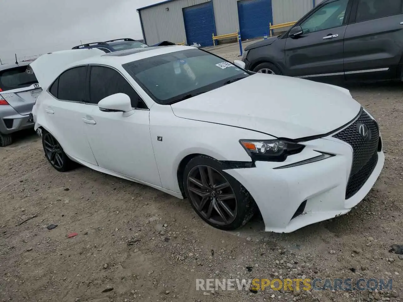 4 Photograph of a damaged car JTHBF1D20F5058211 LEXUS IS 2015