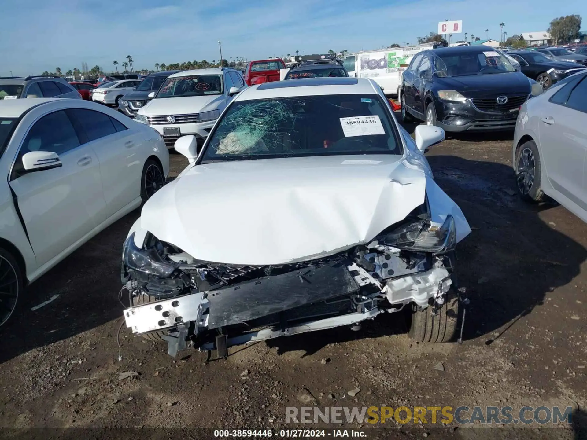 13 Photograph of a damaged car JTHBA1D20K5084851 LEXUS IS 2019