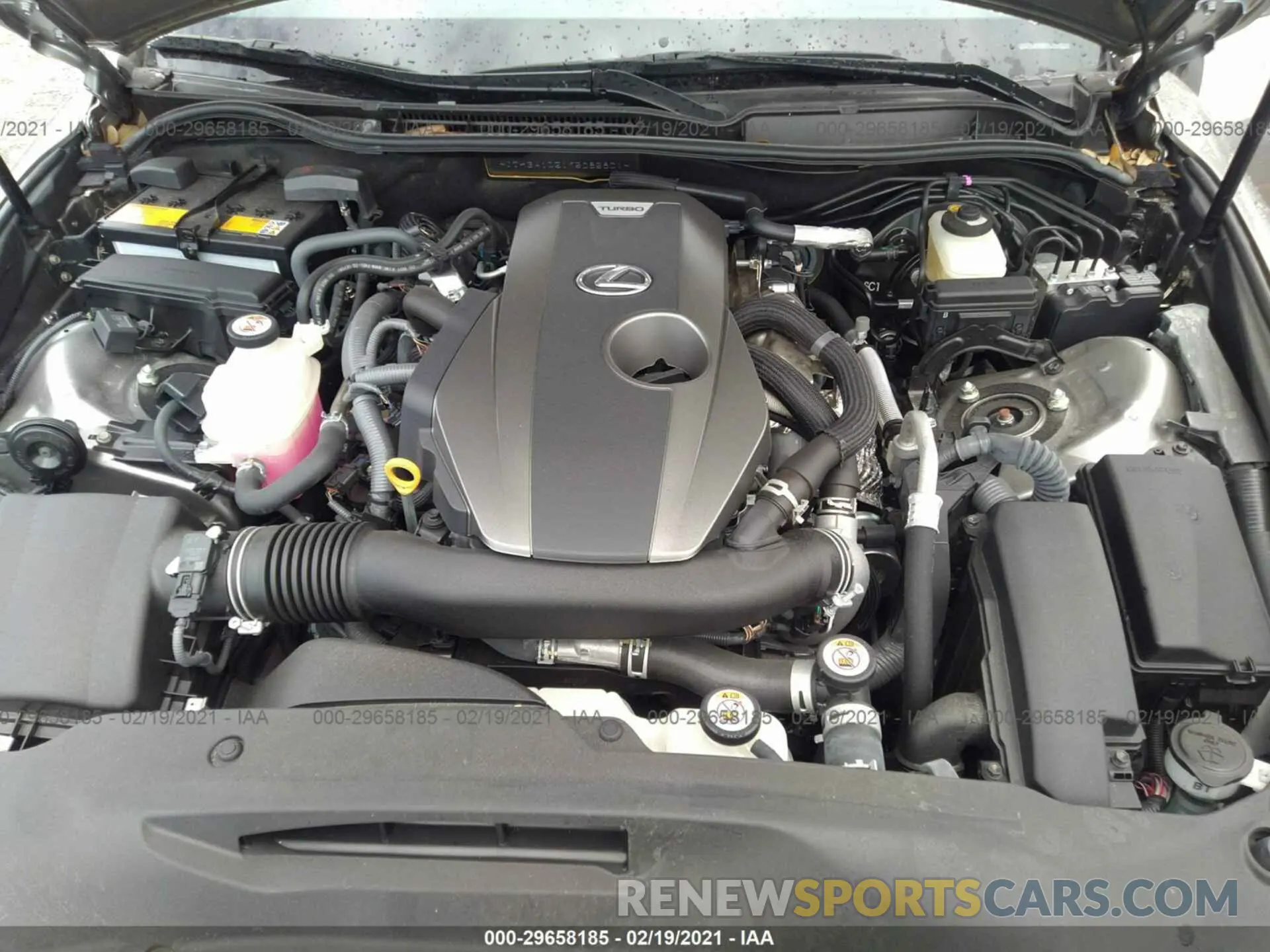 10 Photograph of a damaged car JTHBA1D21K5085801 LEXUS IS 2019