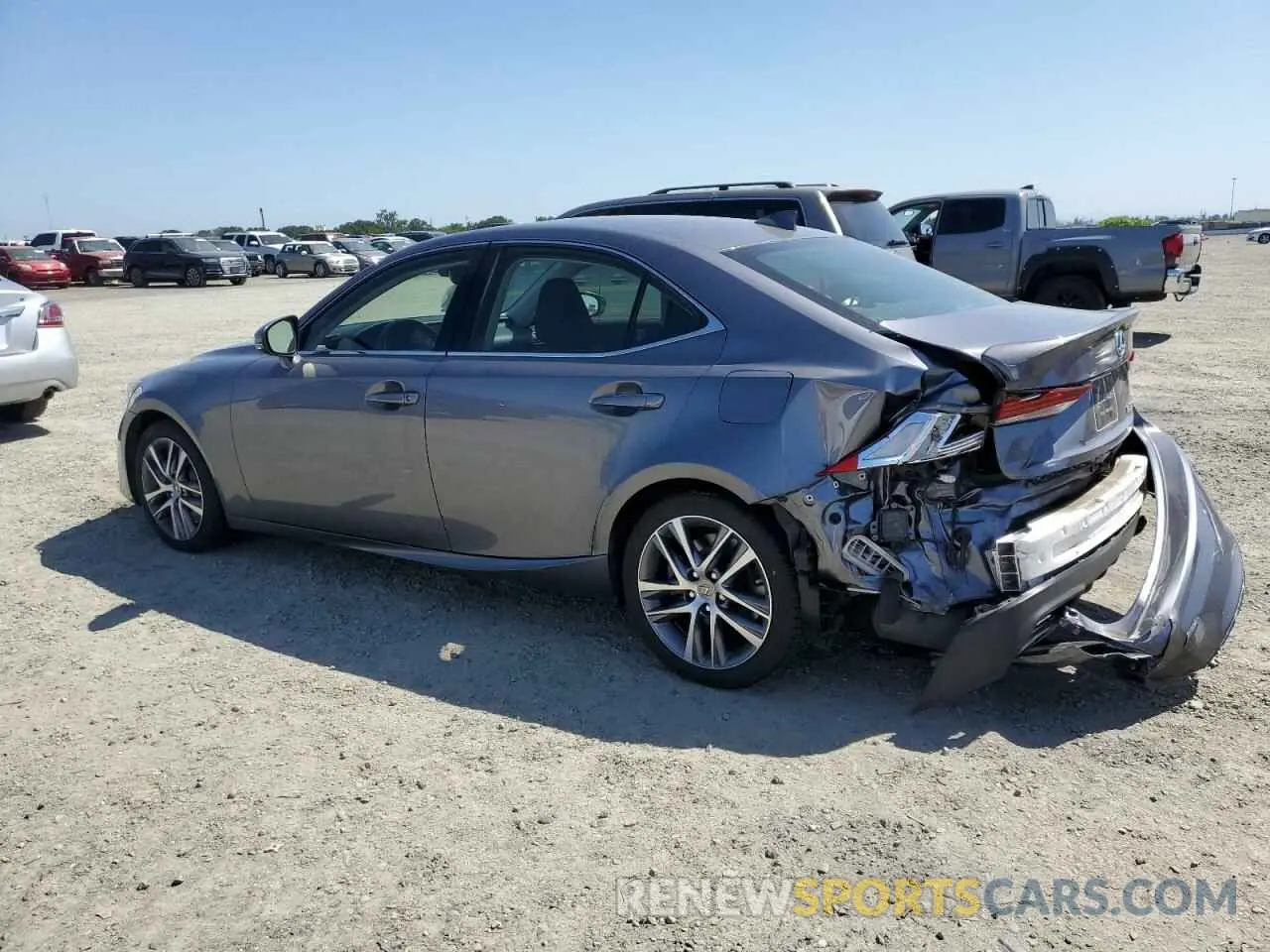 2 Фотография поврежденного автомобиля JTHBA1D22K5084267 LEXUS IS 2019