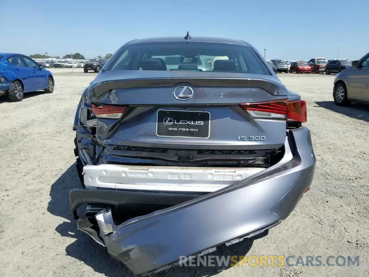 6 Фотография поврежденного автомобиля JTHBA1D22K5084267 LEXUS IS 2019
