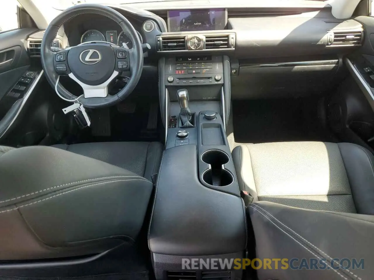 8 Фотография поврежденного автомобиля JTHBA1D22K5084267 LEXUS IS 2019
