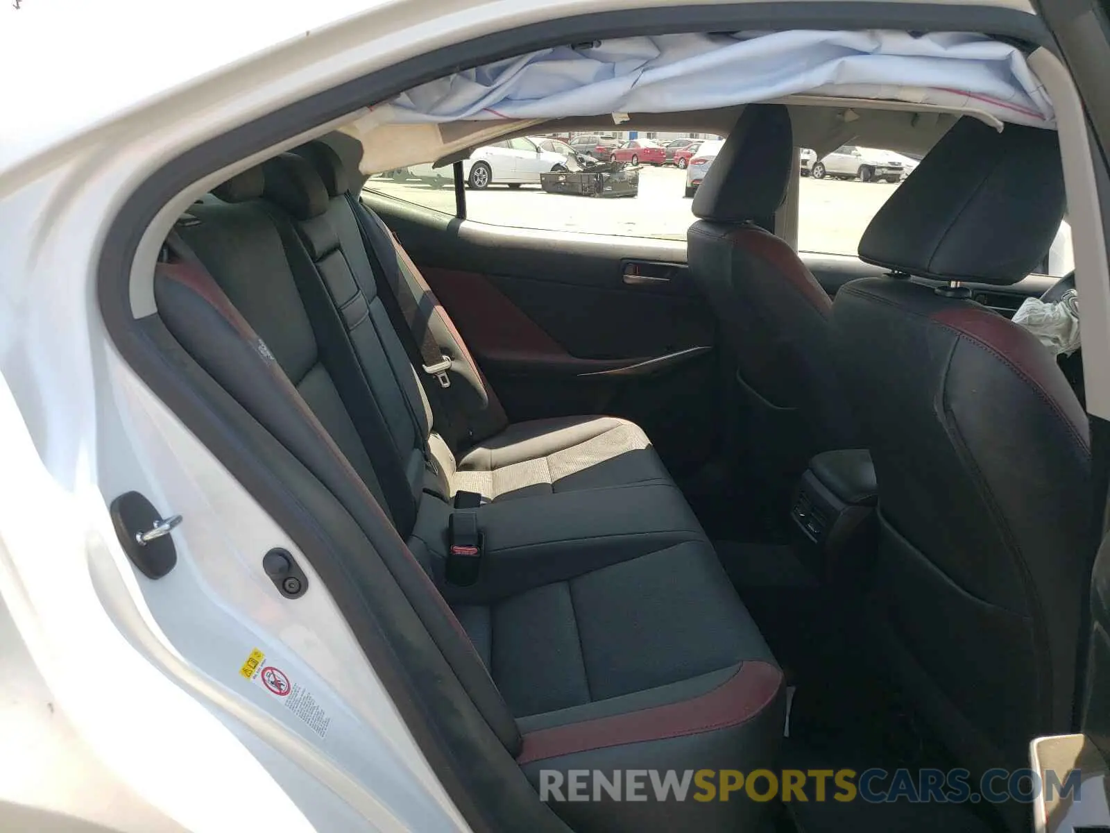 6 Photograph of a damaged car JTHBA1D22K5089517 LEXUS IS 2019