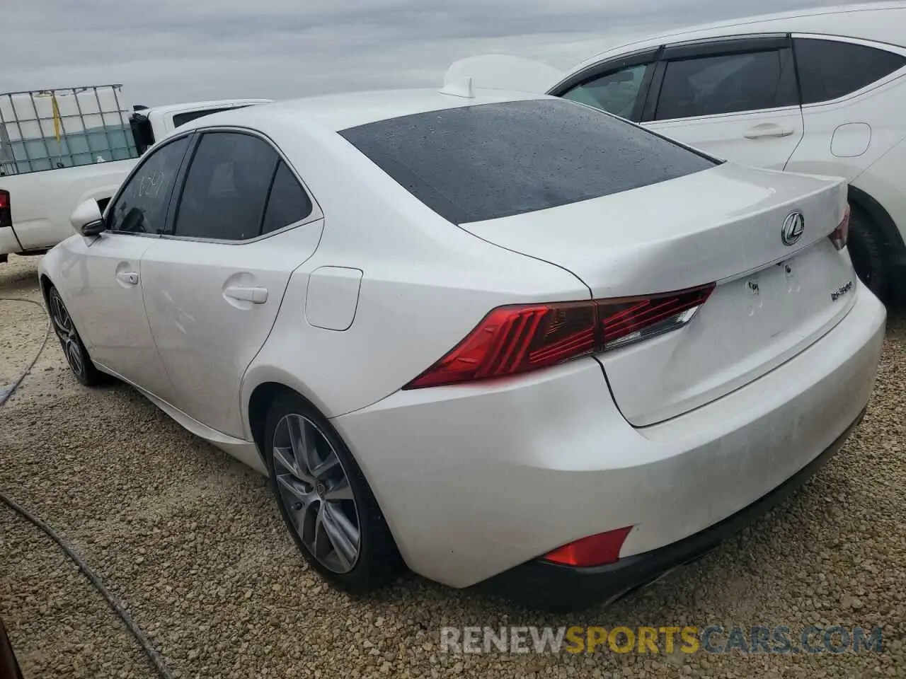 2 Photograph of a damaged car JTHBA1D22K5090750 LEXUS IS 2019