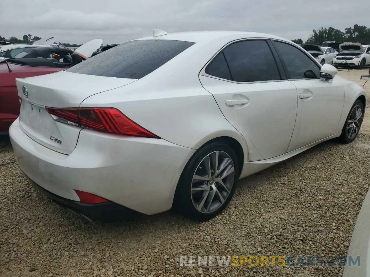 3 Photograph of a damaged car JTHBA1D22K5090750 LEXUS IS 2019