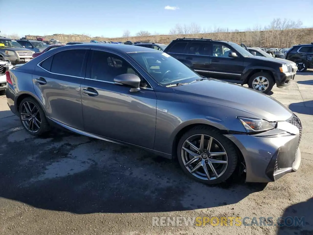 4 Фотография поврежденного автомобиля JTHBA1D22K5093406 LEXUS IS 2019