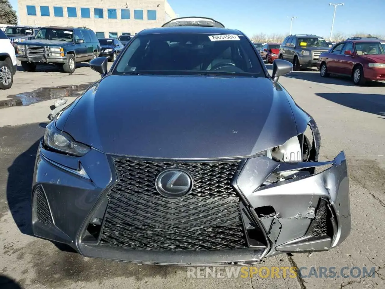 5 Фотография поврежденного автомобиля JTHBA1D22K5093406 LEXUS IS 2019