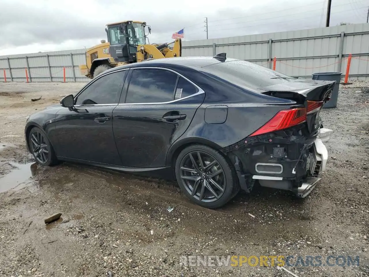 2 Фотография поврежденного автомобиля JTHBA1D22K5093907 LEXUS IS 2019