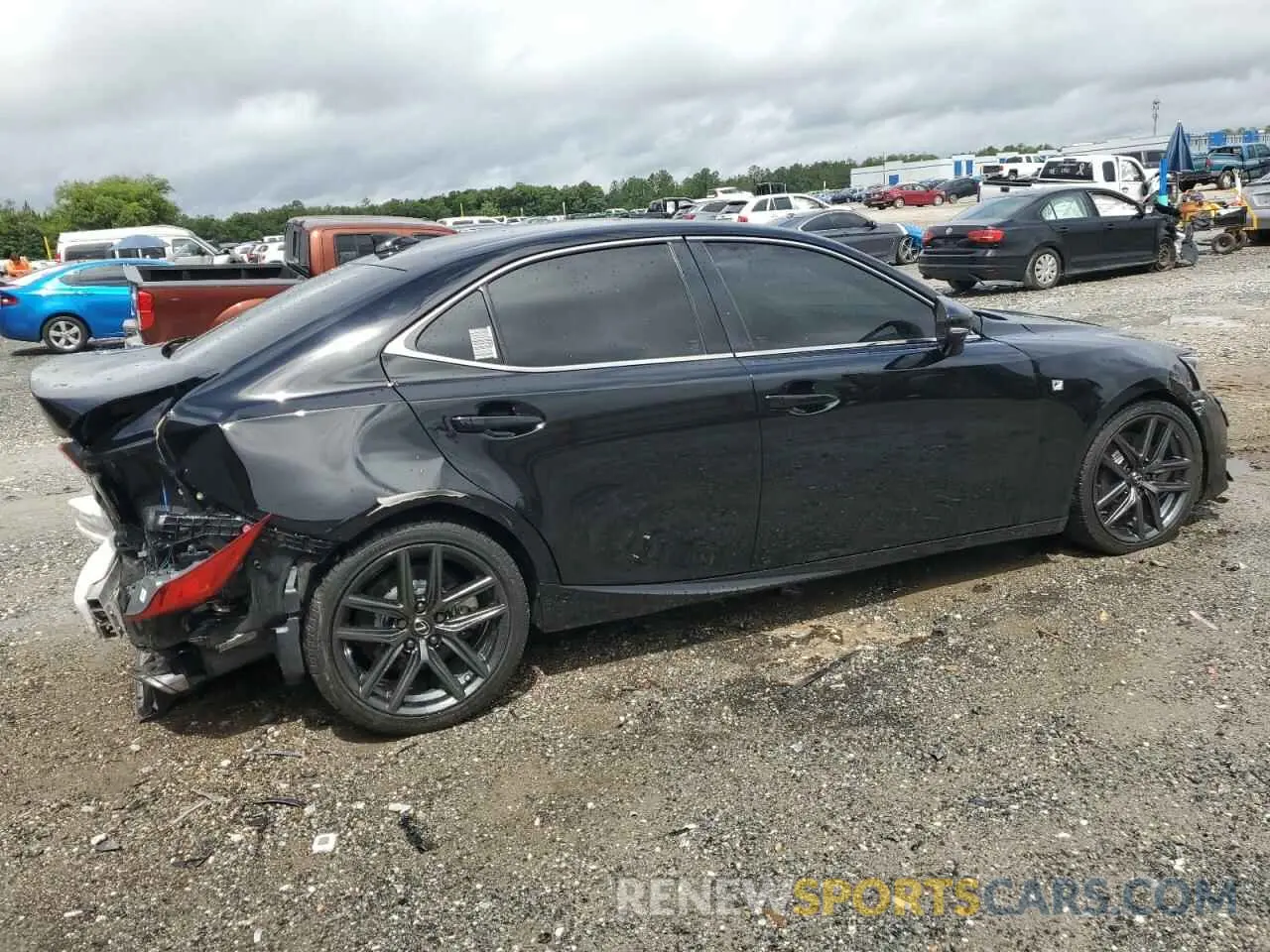 3 Фотография поврежденного автомобиля JTHBA1D22K5093907 LEXUS IS 2019