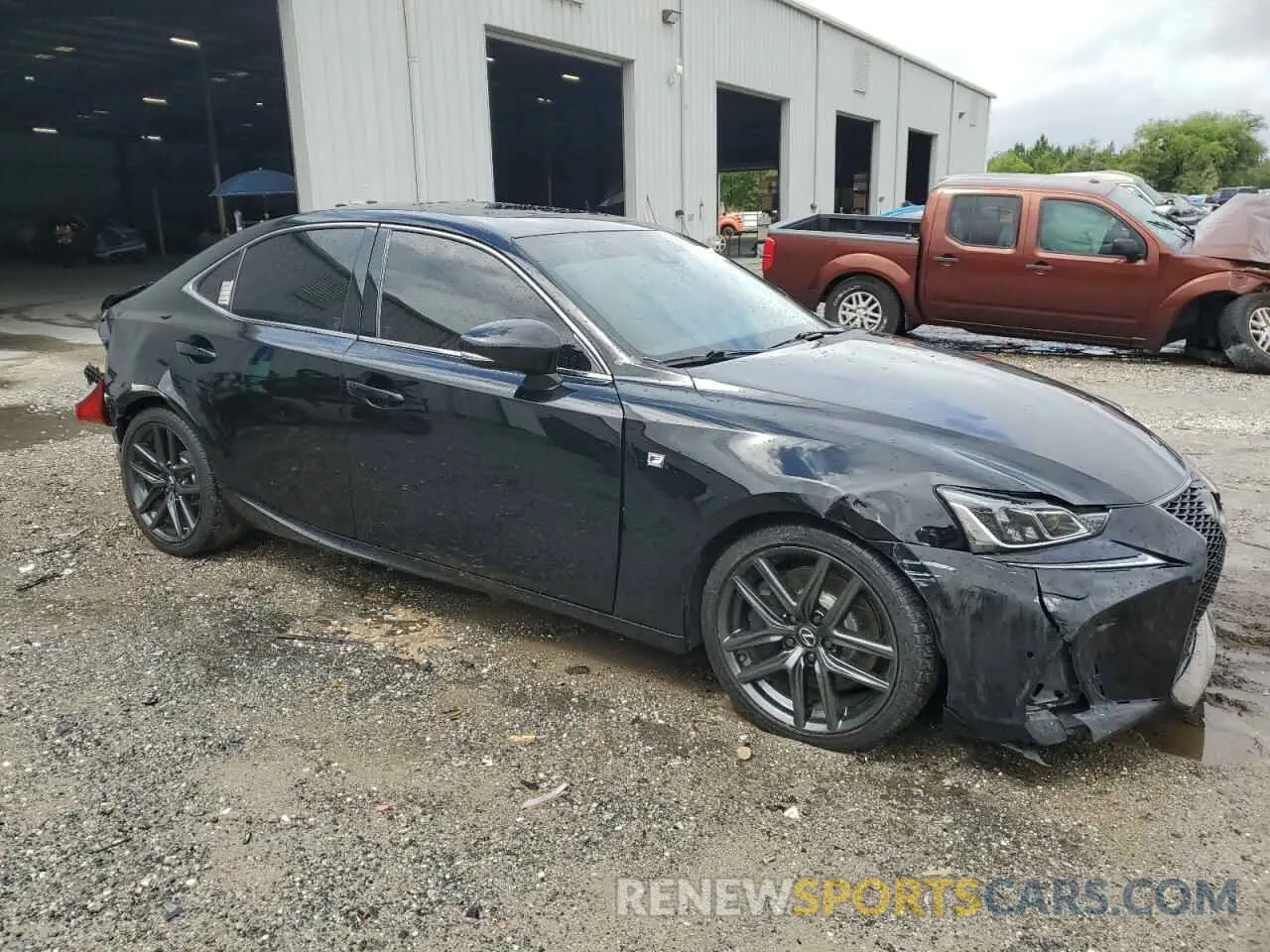 4 Фотография поврежденного автомобиля JTHBA1D22K5093907 LEXUS IS 2019