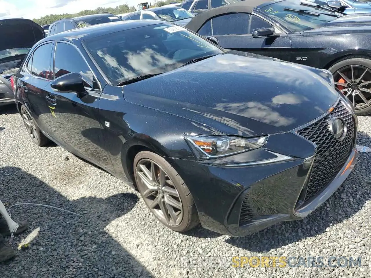 4 Photograph of a damaged car JTHBA1D22K5095561 LEXUS IS 2019