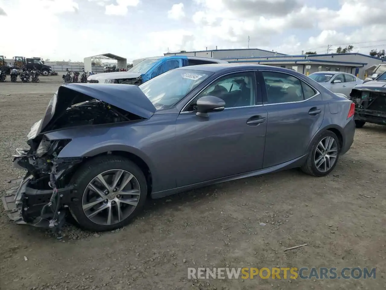 1 Photograph of a damaged car JTHBA1D22K5096872 LEXUS IS 2019