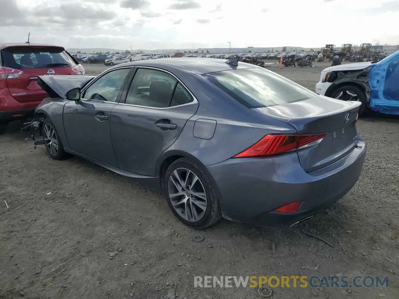 2 Photograph of a damaged car JTHBA1D22K5096872 LEXUS IS 2019