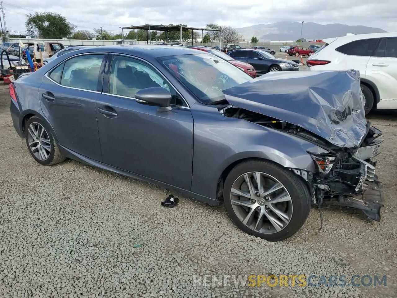 4 Photograph of a damaged car JTHBA1D22K5096872 LEXUS IS 2019