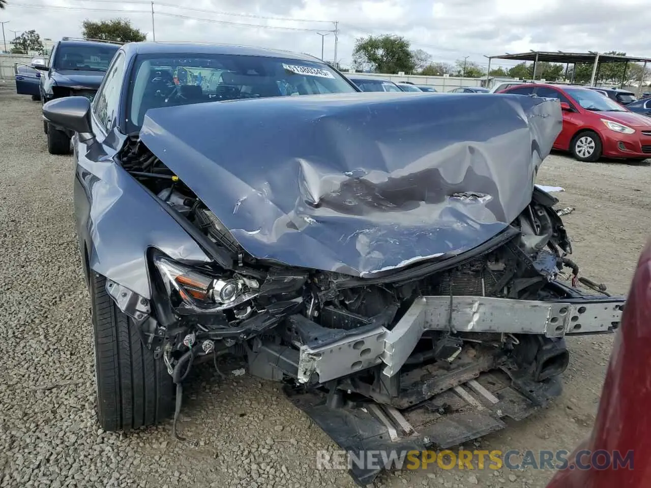 5 Photograph of a damaged car JTHBA1D22K5096872 LEXUS IS 2019